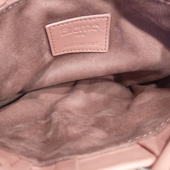 ELLEME WOMEN'S MINI VAGUE CROSS BODY BAG COLOR POWDER PINK NEW WITH TAG - Picture 14 of 16